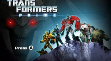 Transformers Prime - The Game (Usa) screen shot title